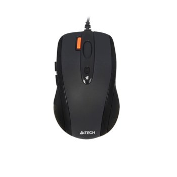 Мишка A4Tech N-70FX V-Track, черна, USB | JAR Computers A4Tech N-70FX V-Track padless