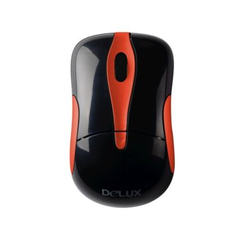 Delux DML-115BU, Red/Black, USB