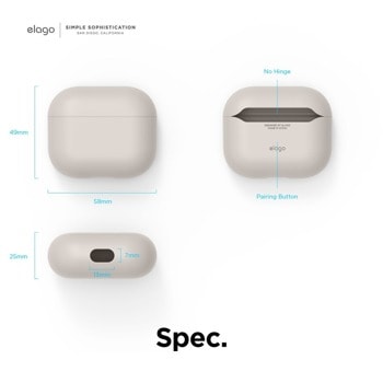 Elago AirPods 3 Liquid Hybrid Case EAP3RH-ST