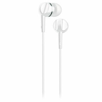 Слушалки Motorola Earbuds 105, микрофон, тип "тапи", 10mm драйвери, Jack 3.5mm, бели | JAR Computers Motorola Earbuds 105 White