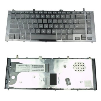 Клавиатура за лаптоп HP, съвместима със серия ProBook 4420S 4421S Черна с гланцова рамка US | JAR Computers Клавиатура за лаптоп HP ProBook 4420S 4421S Черна