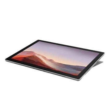 Лаптоп Microsoft Surface Pro 7 (VAT-00035)(сребрист), 12.3" (31.24 cm) PixelSense дисплей, четириядрен Intel Core i7-1065G7 1.3/3.9 GHz, 16GB LPDDR4, 512 GB SSD, 8.0 & 5.0 Mpix камера, Windows 10 Home, 790 g | JAR Computers Microsoft Surface Pro 7 VAT-00035