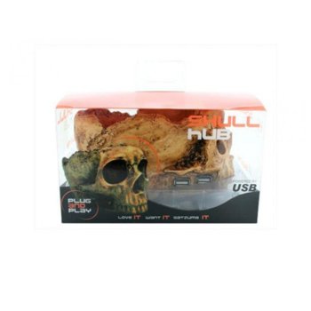 SATZUMA Skull Hub, 4xUSB2.0