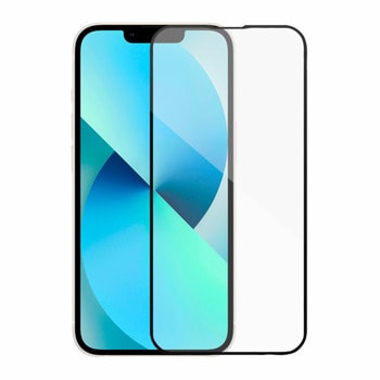 Протектор от закалено стъкло /Tempered Glass/ 52691, за Apple iPhone 13 Pro Max, 3D Full Glue, 0.3mm, черен | JAR Computers 3D Full Glue for iPhone 13 Pro Max 52691