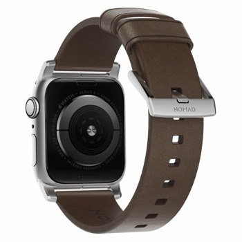 Каишка Nomad Strap Modern Leather (NM1A3RSM00), естествена кожа, за Apple Watch 38/40mm, кафява | JAR Computers Nomad Strap Modern Leather NM1A3RSM00