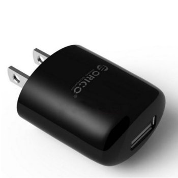 Зарядно устройство Orico DCX-1U-BK, от US шуко към USB 2.0, черно | JAR Computers Orico DCX-1U-BK