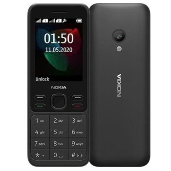 GSM NOKIA 150 DS 2020 (черен), 2.4" (6.096 cm) TFT Display, (+microSD слот), 0.3 Mpix camera, 90.5g image