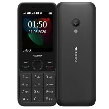 GSM NOKIA 150 DS 2020 (черен), 2.4" (6.096 cm) TFT Display, (+microSD слот), 0.3 Mpix camera, 90.5g | JAR Computers NOKIA 150 DS BLACK 2020