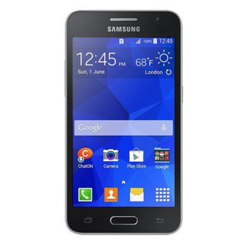 Samsung SM-G355HN GALAXY Core 2, черен, 4.5" (11.43 cm), четириядрен 1.2GHz, 750MB RAM, 4GB Flash памет, Android v4.4.2 (KitKat), 138g, 2г.гаранция | JAR Computers Samsung SM-G355HN GALAXY Core 2 B
