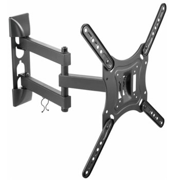 Стойка за телевизор Arielli ATB-51443N MULTI, за стена, за екрани от 23" до 55", VESA до 400x400, до 30кг, регулируема, черна | JAR Computers Arielli ATB-51443N MULTI