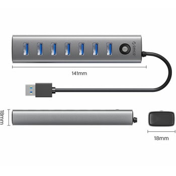 Orico CL7U-U3-10-GY-BP-IP