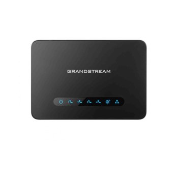 VoIP телефонен адаптер Grandstream HT814, 2x SIP accounts, 2x RJ-45 10/100/1000Mbps, 4x FXS(RJ-11) | JAR Computers Grandstream HT814