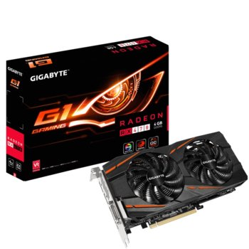 Видео карта RX 470, 4GB, Gigabyte AMD Radeon RX 470 G1 Gaming 4G, PCI-E 3.0, 256 bit, 1x DVI, 1x HDMI, 3x Display Port | JAR Computers Gigabyte AMD Radeon RX 470 G1 Gaming 4G
