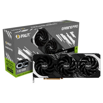 Видео карта Nvidia GF RTX 4070 Ti Super, 16GB, Palit GamingPro OC, PCI-E 4.0, GDDR6X, 256-bit, DisplayPort, HDMI | JAR Computers PALIT GF RTX 4070 Ti SUPER GamingPro OC