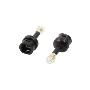Преходник LogiLink CA1014, от Toslink(ж) към Toslink 3.5мм (м) | JAR Computers Оптичен кабел 3.5mm Mini M - Toslink F, CA1014