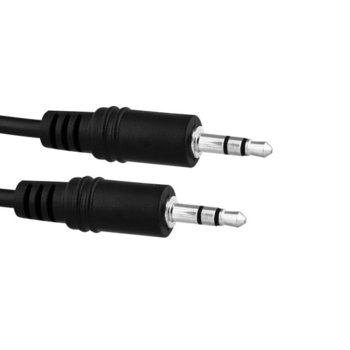 Кабел TNB JACK3, от AUX(м) към AUX(м), 3m, черен | JAR Computers TNB 3.5 mm male/3.5 mm male JACK3