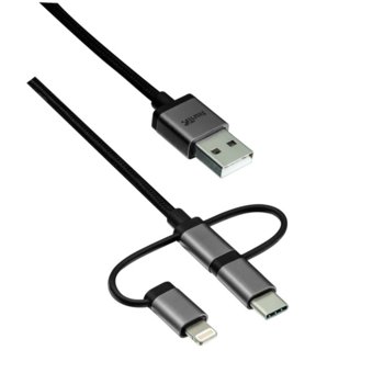 Trust 3-in-1 cable 1m 22693