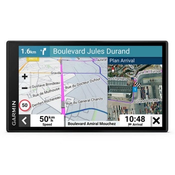 Навигация за камион Garmin dezl LGV610, 6" (15.24cm) IPS сензорен дисплей, 32GB вградена памет, слот за microSD, карта на Европа, безплатни актуализации, информация за трафика, Bluetooth, Wi-Fi | JAR Computers Garmin dezl LGV610 (MT-D) 010-02738-10