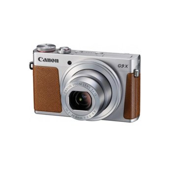 Canon PowerShot G9 X Silver + Canon DCC-1890