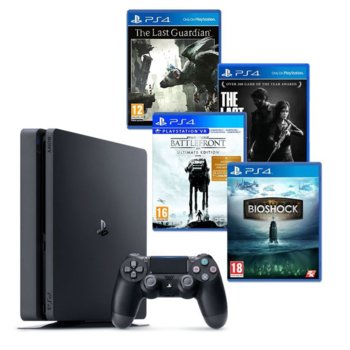 PS4 Slim 1TB Misc Collection 5