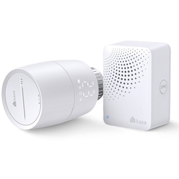 Терморегулатор TP-Link KE100 KIT, прецизен контрол на температурата, мощен мотор, гласов контрол, график и таймер, защита от замръзване, бял | JAR Computers радиаторен вентил tp-link kasa ke100 kit