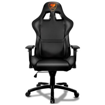 Геймърски стол Cougar Armor Gaming, черен | JAR Computers Cougar Armor Gaming Chair Black CG3MARBNXB0001