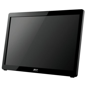 Монитор 15.6" (39.62 cm) AOC e1649Fwu, USB монитор, HD LED, 5ms, 500:1 200cd/m2, TCO 5.0 | JAR Computers 15.6" (39.62 cm) AOC e1649Fwu