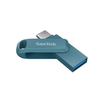 Памет 256GB USB Flash Drive, SanDisk Ultra Dual Drive Go, USB 3.2 Gen 1 Type-A/C, синя | JAR Computers SanDisk SDDDC3-256G-G46NBB