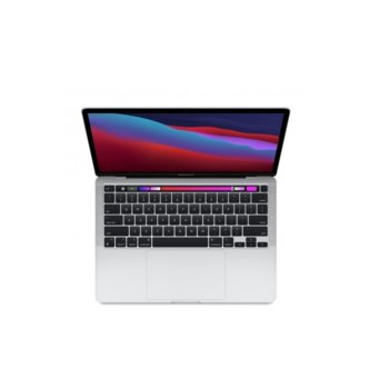 Лаптоп Apple MacBook Pro (Z11D000LN)(сребрист), осемядрен Apple M1 3.20 GHz, 13.3" (33.78 cm) IPS LED-Backlit Truetone Display, (Thunderbolt 3), 8GB, 256GB SSD, macOS | JAR Computers Apple MacBook Pro 8GB/256GB BG KBD