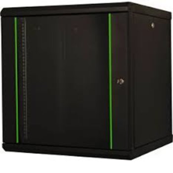 Комуникационен шкаф Lande LN-PR20U6060-BL, 19", 20U, 600x600mm, монтиране на стена, стъклена врата, черен | JAR Computers Lande, 20U 19 ProLine LN-PR20U6060-BL