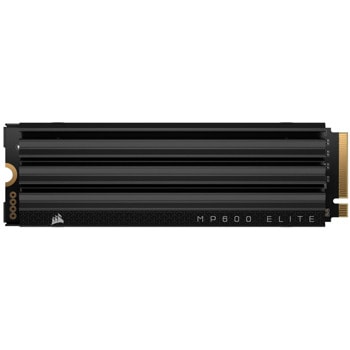 Памет SSD 2TB, Corsair MP600 Elite with heatsink, NVMe, M.2 (2280), скорост на четене до 7000MB/s, скорост на запис до 6500MB/s | JAR Computers Corsair MP600 Elite 2TB CSSD-F2000GBMP600EHS