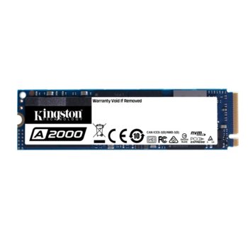 Kingston 500GB A2000 PCIe Nvme M.2-2280
