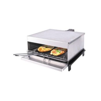 Парти грил Fuego FEPG-800, тавичка за мазнина, 800W, сребрист | JAR Computers Парти грил Fuego FEPG-800