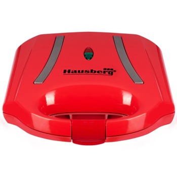 Тостер Hausberg HB-3535RS, незалепващо покритие, 800W, червен image
