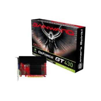 Видео карта GF GT 430, 1GB Gainward, безвентилаторно охлаждане, PCI-E, DDR3, 128bit, HDMI & DVI | JAR Computers Gainward GF GT 430 1GB PCI-E DDR3 128bit