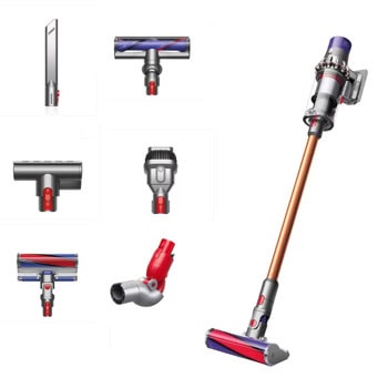 Прахосмукачка Dyson V10 Absolute SV27, вертикална/ръчна, безжична, 0.76 l капацитет на контейнера, до 60 минути време на работа, 3 степени на мощност, сива | JAR Computers Прахосмукачка Dyson V10 Absolute SV27 448883-01