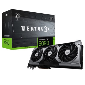 MSI GF RTX 5090 Ventus 3X 912-V530-207 | JAR Computers MSI GF RTX 5090 Ventus 3X 912-V530-207
