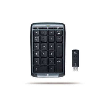 Keypad за Notebook, Logitech, Cordless, USB