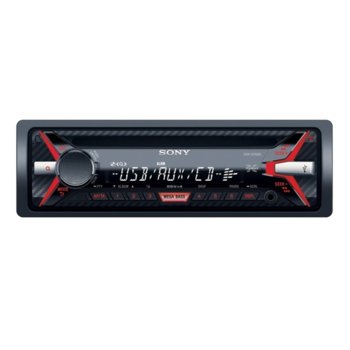 Sony CDX-G1100 USB Dash CD, Red illumination