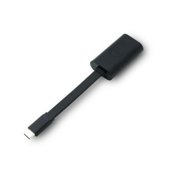 Преходник Dell 470-ABND от USB-C към Gigabit Ethernet (PXE), черен image