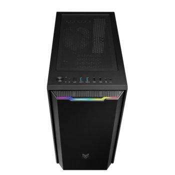 Кутия Fortron CST311, micro ATX/Mini ITX, 2x USB 3.0, прозорец, RGB, черна, без захранване | JAR Computers Fortron CST311 POC0000074