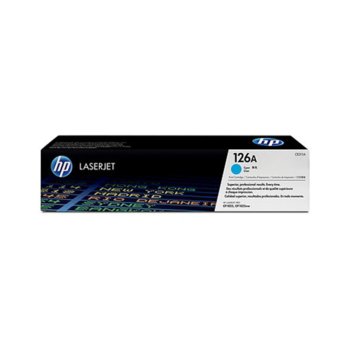 КАСЕТА ЗА HP COLOR LASER JET CP1025/1025NW/HP126A Print Cartridge - Cyan - P№ CE311A - заб.: 1000k | JAR Computers КАСЕТА ЗА HP COLOR LASER JET CP1025/1025NW Cyan