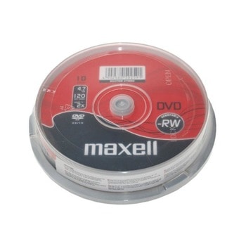 Оптичен носител DVD-RW media 4.7GB MAXELL | JAR Computers DVD-RW media 4.7GB MAXELL