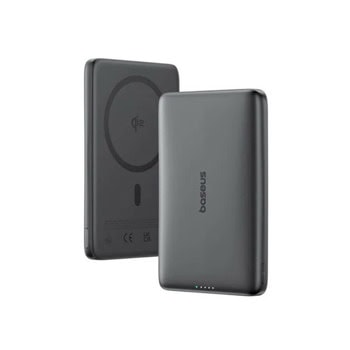 baseus picogo am41 qi2 power bank 10000mah черен