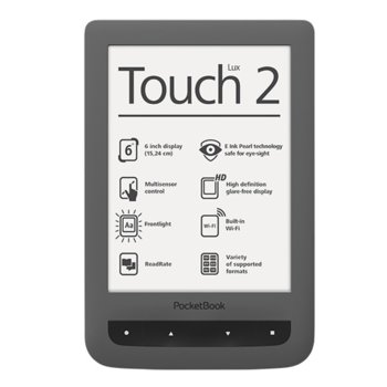 Pocketbook Touch Lux 2 PB626 grey