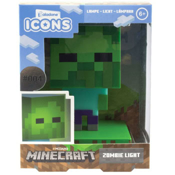 Paladone Minecraft Zombie Icon Lamp