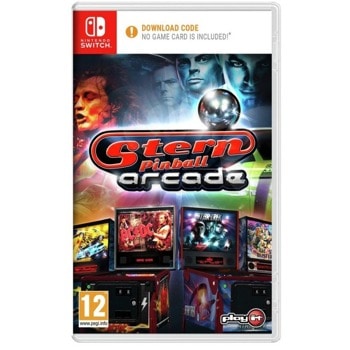 Игра за конзола Stern Pinball Arcade - Code in a Box, за Nintendo Switch | JAR Computers Stern Pinball Arcade Code Switch