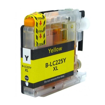 Касета за Brother MFC J4420DW/J4620DW/J4625DW/J5320DW/J5620DW/J5625DW/J5720DW - Yellow - LC-225XLY - Orink HLC-225XLY - Неоригинална, Заб.: 1200 брой копия | JAR Computers Yellow LC-225XLY