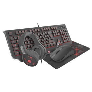 Genesis Cobalt 300 Gaming Combo 4 in 1 + Pallad 30