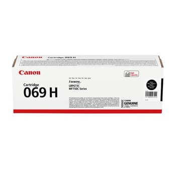 Тонер касета за Canon i-SENSYS MF750C series, LBP673C, Black - 5098C002AA - Canon - Заб.: 7 600 брой копия | JAR Computers Canon CRG-069H BK 5098C002AA